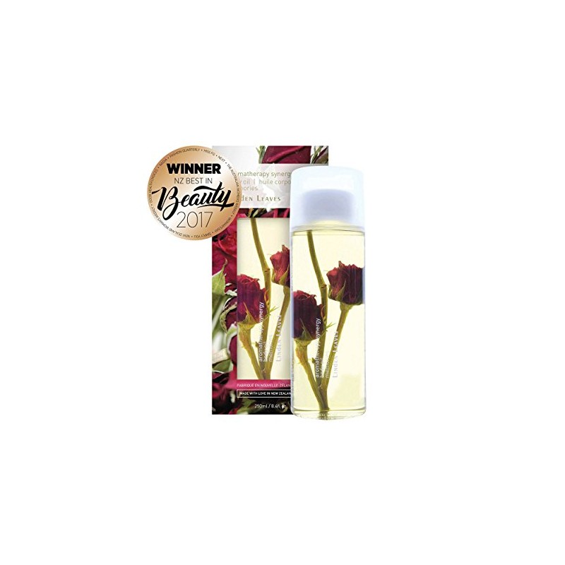 LINDEN LEAVES(リンデンリーブス) ボディオイル 250ml 「メモリーズ(ローズ)」 9421001381003