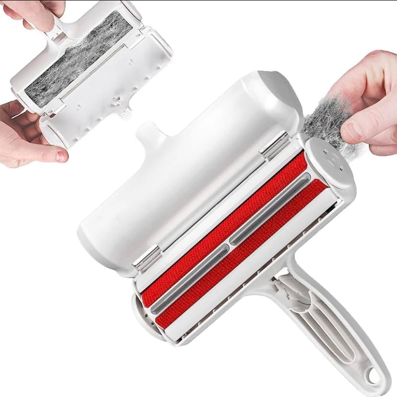 Generic Hair Pet Roller Remove, Red