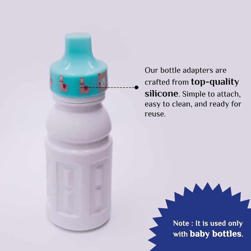 Refresh-a-Baby Reusable Bottle Top Spout Adapter – Reusable, Easily Convert