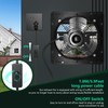 Aibabcue 10 Inch Shutter Exhaust Fan,Wall Mount Ventilator Fan with