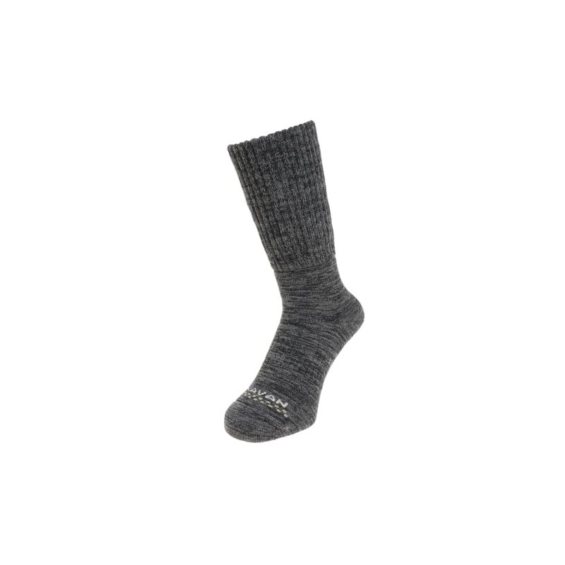 Caravan 0131008 RL Merino Retro Trekking Socks, 103 (charcoal grey)