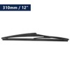 X AUTOHAUX Car Rear Windshield Wiper Blade Arm Set 310mm