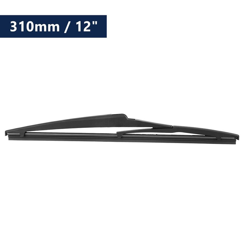 X AUTOHAUX Car Rear Windshield Wiper Blade Arm Set 310mm