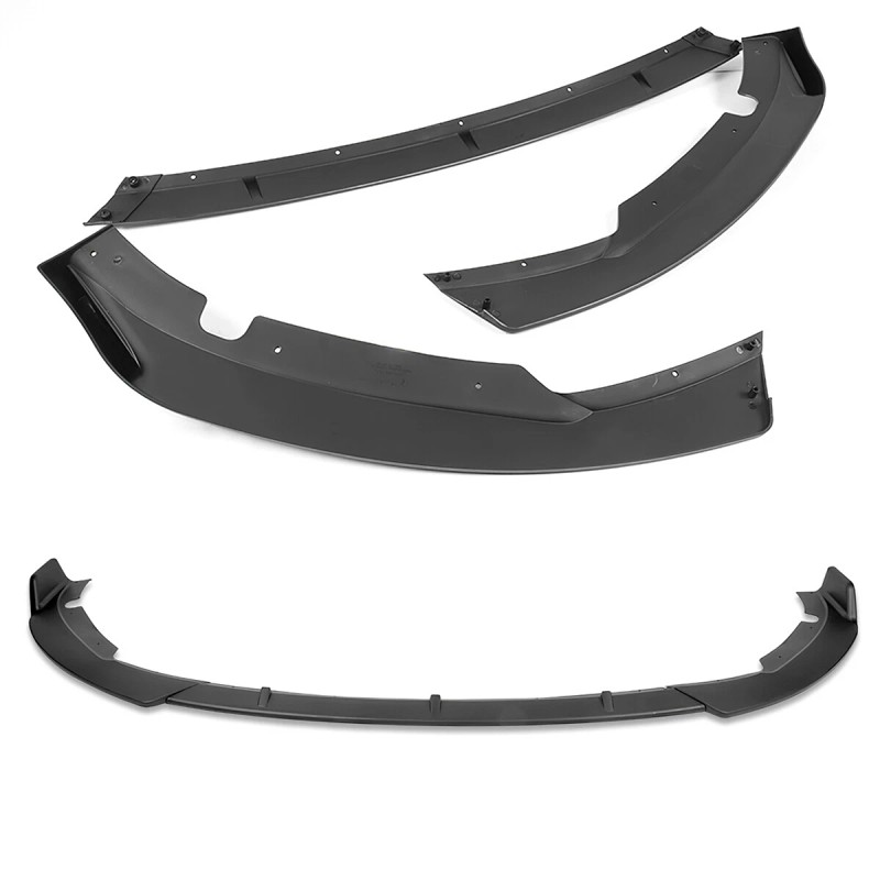 DNA Motoring For 2015-2017 Sonata 3Pc Front Bumper Lip STP-Style