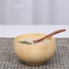 YOSHIKI Wooden Soup Bowl, Dishwasher Safe, Natural Wood, Solid Wood,