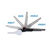 Danco 12064 Curved Replacement Handle with Front Angle/Side/Vertical Mount in