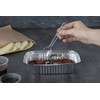 50 Clear Plastic Spoons Strong Heavy Duty Clear Plastic Spoons,