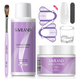 Acrylic Nail Kit for Beginners with Everything, Home Practice Set
