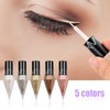 5 Colours Diamond Liquid Eyeliner Glitter Set, Metallic Shimmer Liquid