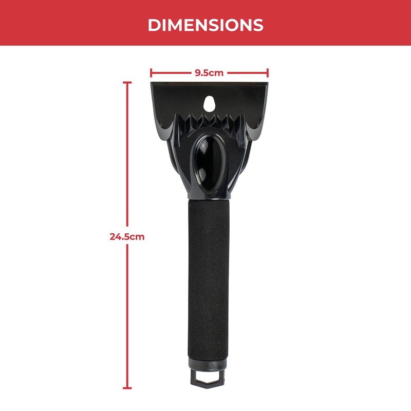 GADLANE Ice Scraper for Car Windscreen - 2pcs x Long