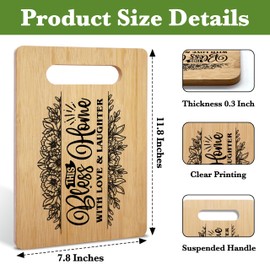 ZIIUFRN House Warming Gifts for New Home, Cutting Board Housewarming Gifts, New Home Gift Ideas for New Homeowner Women Men Couple Neibor-A13