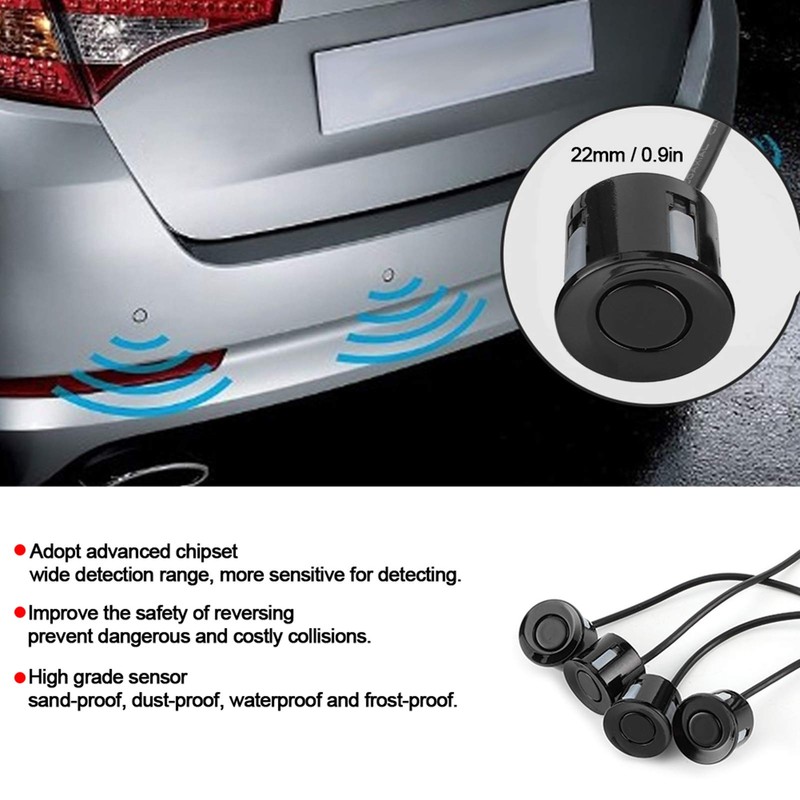 Senyar Reverse Kit, Car Backup Reverse Backup Parking Sensor Assistant