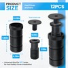 SKINGWOLF 12 Pack Pool Cover Anchors for Concrete and Paver