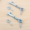 Safety Hook and Eye Latch, 6PCS Stainless Steel Spring Hook