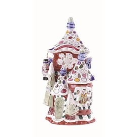 Blue Sky Clayworks 928127HG Christmas Nutcracker Suite Hotel, 11.5-inch Height