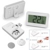 Fridge Thermometer Digital Refrigerator Thermometer, Suplong 2 Sets Digital Waterproof