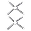 Tire Chain Tensioner Tightener, 1 Pair Stainless Steel Tire Chain