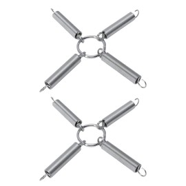 Tire Chain Tensioner Tightener, 1 Pair Stainless Steel Tire Chain Bungee Adjuster for Snow Blower Tractor (2pcs)