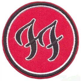 Unbranded FOO FIGHTERS IRON ON PATCH band logo punk rock nirvana grunge dave grohl