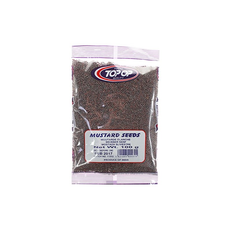Top-Op Brown Mustard Seeds 100 g