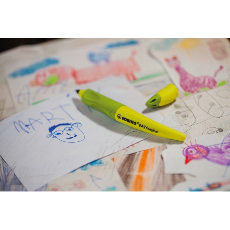 Ergonomic Rollerball - STABILO EASYoriginal - Left-Handed - Dark Blue/Light