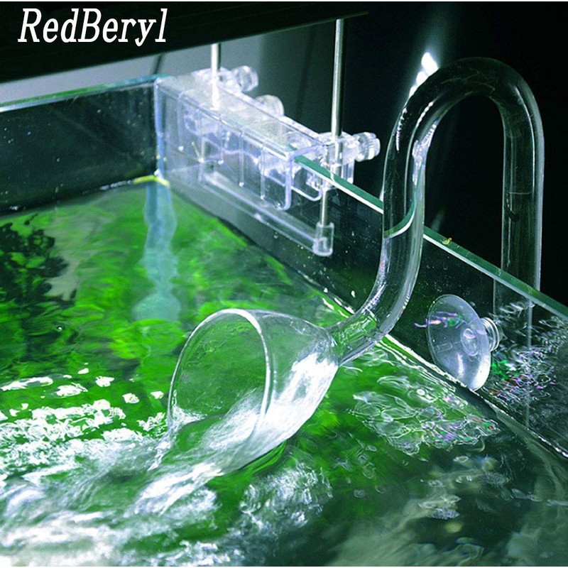 RedBeryl Aquarium Lily Pipe Poppy Pipe Glass Pipe Aquarium Filter