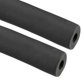 PATIKIL 7/8"(22mm) ID 2-7/16"(62mm) OD Pipe Insulation Foam Tube, 2Pcs 6.3Ft Pipe Insulation Tube Cover Wrapping for Outdoor Winter Irrigation