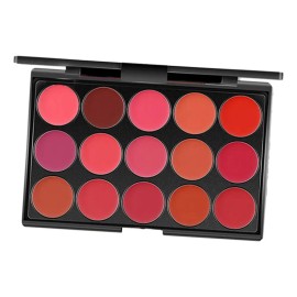 Paleta De Labios, 15 Colores Crema Cosmética Estilo A