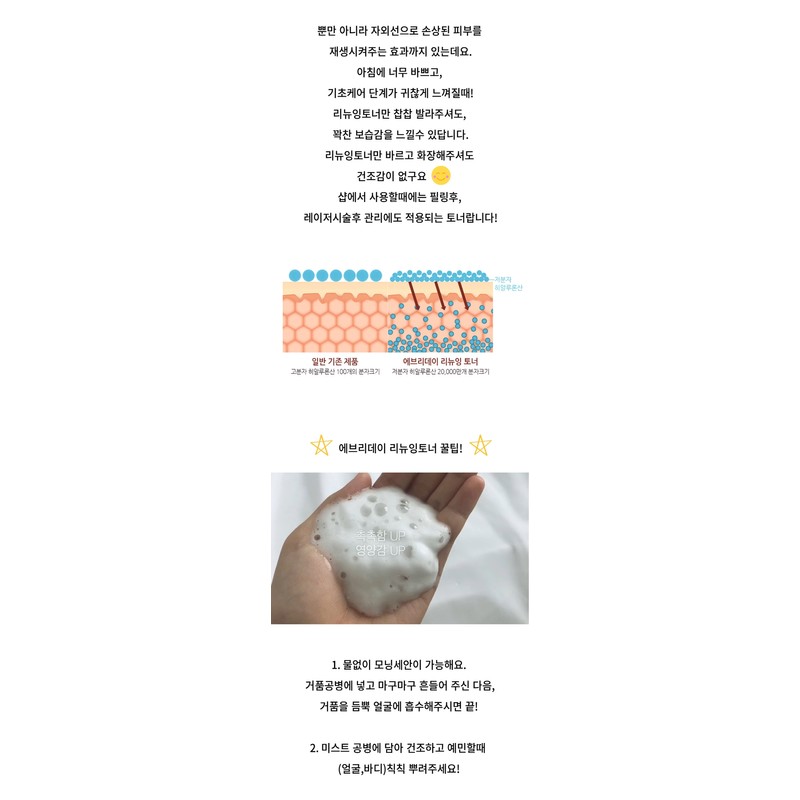 Mad Skin Everyday Renewing Toner 480ml / 매드스킨 에브리데이 리뉴잉