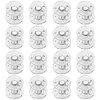 Antfly 16 pcs Pleated Shade Hold Downs Spool Tensioner Window Covering Hardware Cord Retainer Spool for RV Day/Night Shades
