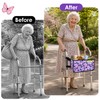 Walker Basket for Folding Walker - Lightweight Storage Bag with