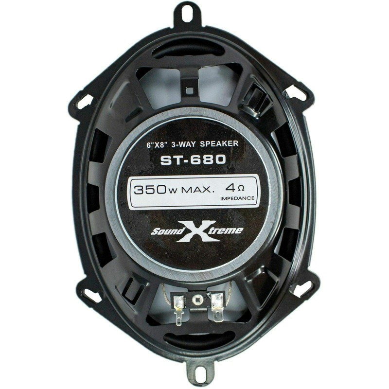 4X Soundxtreme ST-680 5x7 Inch / 6x8 Inch 3-Way 700