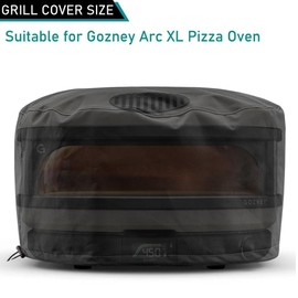 ZJYWSCH Pizza Oven Cover for Gozney Arc XL Pizza Oven Waterproof 600D Heavy Duty for ARC XL Outdoor Portable Gas Pizza Oven Cover 16" Weather Resistant