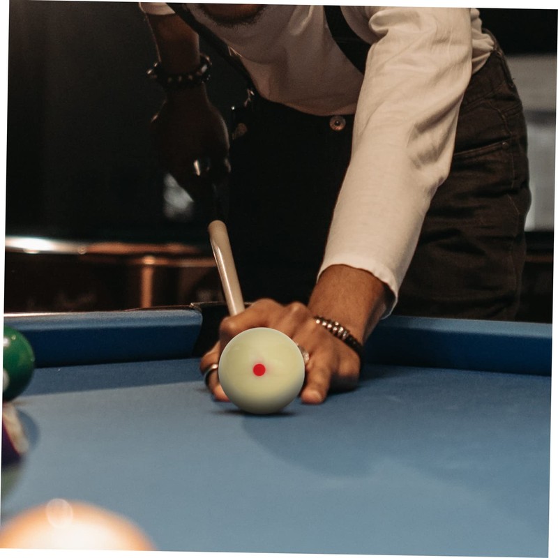 SUPVOX Billiard White Ball Cue American Billiards Snooker White Ball