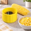Corn Stripper for Easy Kernel Removal – Yellow Manual Cob