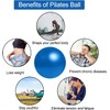 9 Inch Mini Pilates Ball, Small Exercise Ball for Yoga,