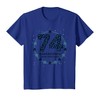 74th Birthday Quarantine Gift - Pandemic Celebration T-Shirt, Youth, Royal