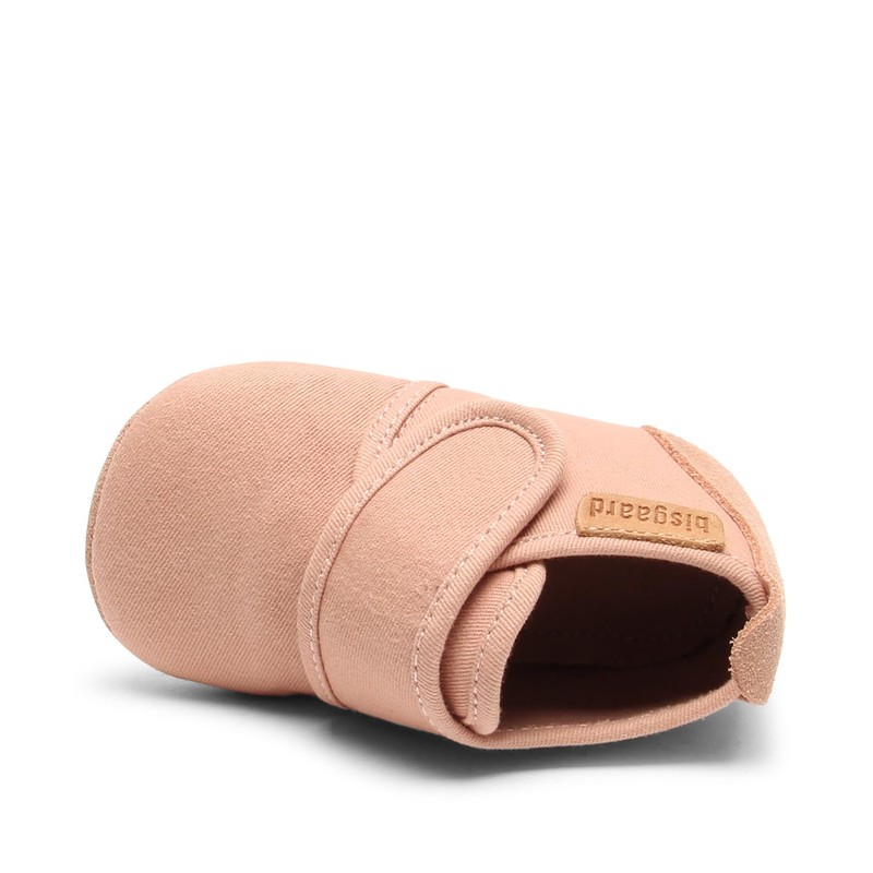 Bisgaard Unisex Children's Baby Cotton First Walker Shoe, nude
