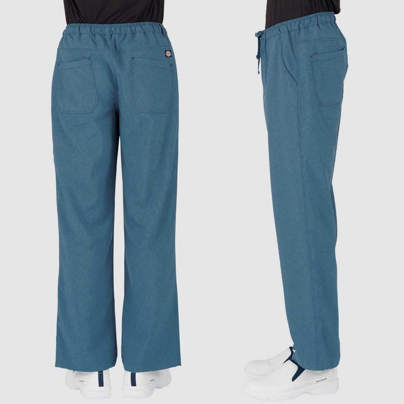 Dickies 5022SC Scrub Pants, Bottoms, White Coat, Denim Style, Unisex,