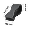esahpss 6 Pcs Kitchen Towel Clamps, Hand Towel Clamps, Gray