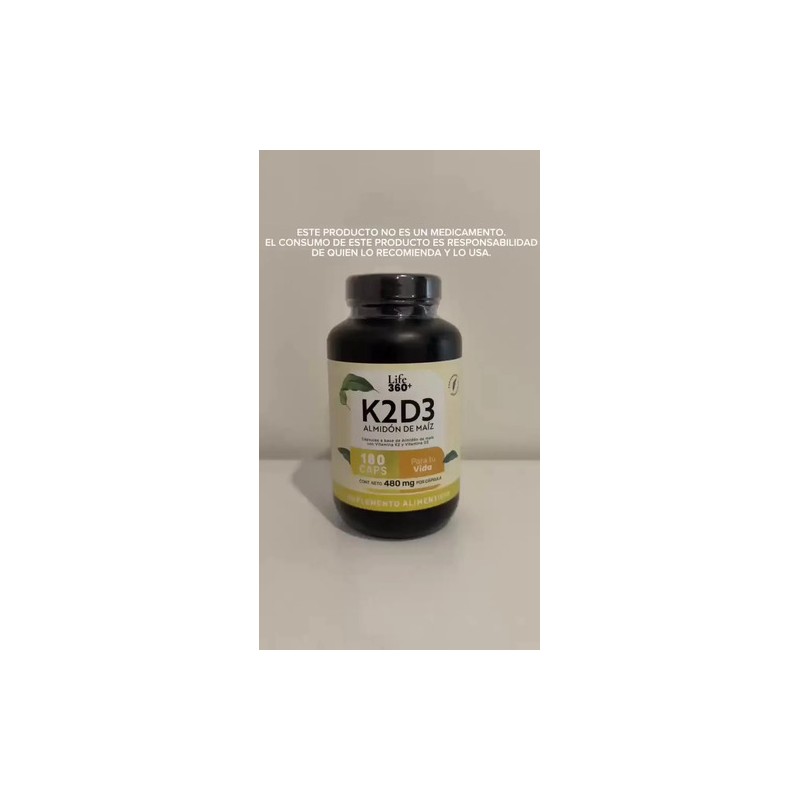 Vitamina 180 Cápsulas Life 360