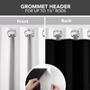 Deconovo 100% Blackout Curtains - 2 Layers, Thermal Insulated, Noise-Reducing