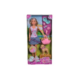 Steffi Love - Puppy Walk Doll Playset, 29 cm