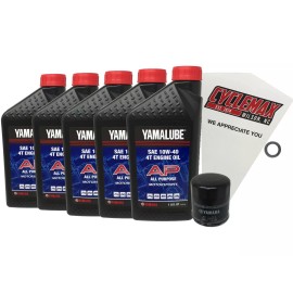 Yamaha Cyclemax Genuine OEM 2011-2020 Yamaha VMAX VMX17 Oil Change Kit