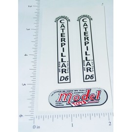 Doepke Bulldozer Replacement Sticker Set DP-001