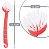 com-four® 4 x Washing Up Brush, Kitchen Brush for Washing,