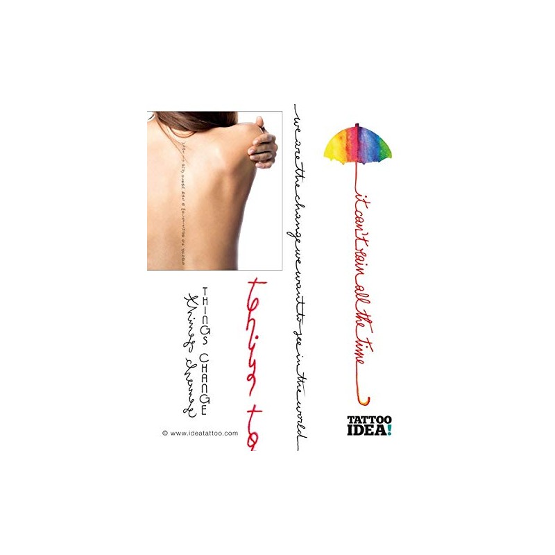 Tattoo Fonts - Lettering Scripts Tattoo Flash Design Book 64-Pages