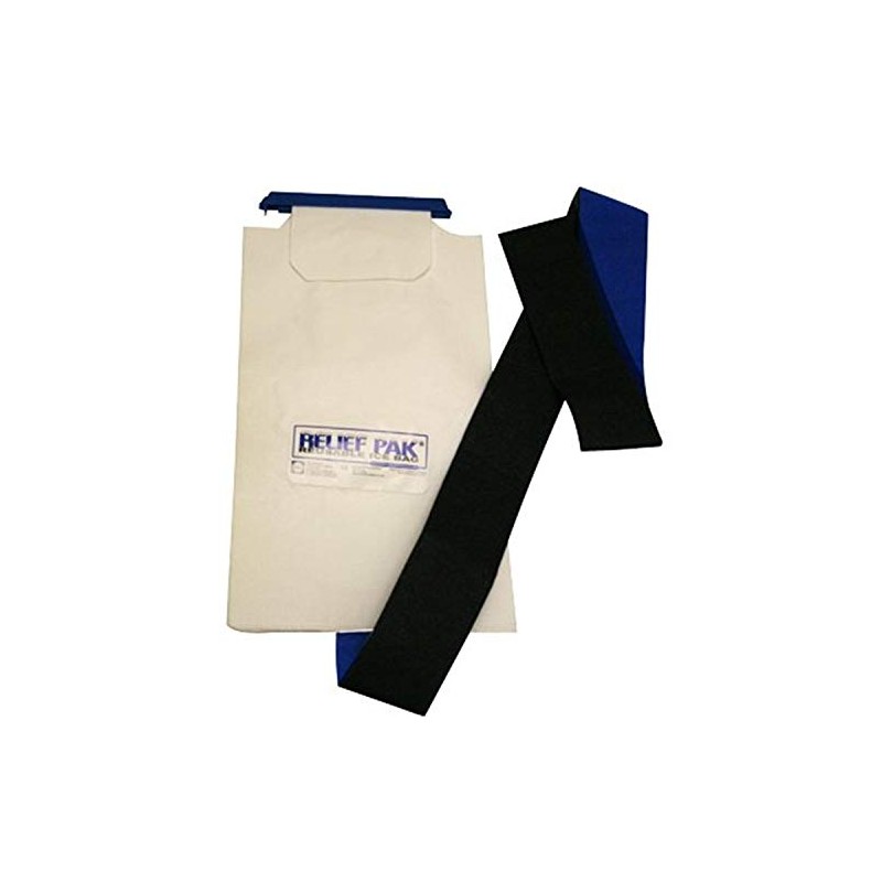 Relief Pak Large ice Bag with tie-Strings, 10 Each