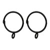 25pcs Curtain Rings, Curtain Opening Rings, Metal Hooks, Curtain Buckles,