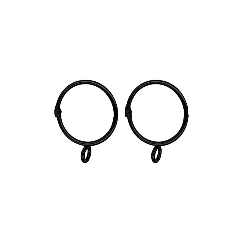 25pcs Curtain Rings, Curtain Opening Rings, Metal Hooks, Curtain Buckles,